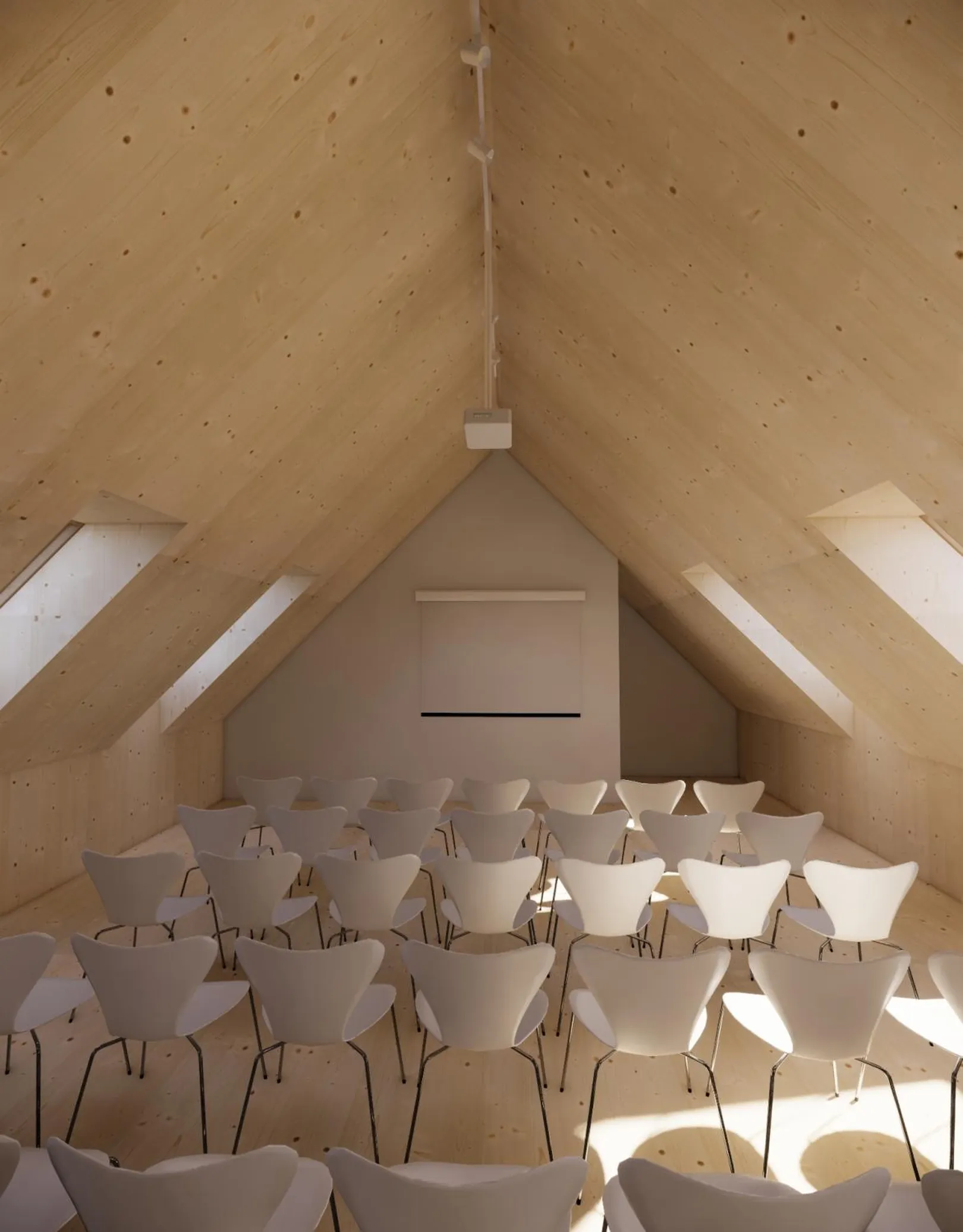 V zgornjem nadstropju bo multimedijska soba